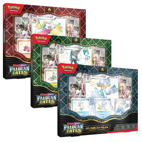 Pokémon TCG Paldean Fates Premium Collection Box Set of 3 Release