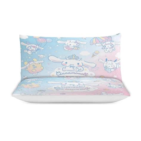 Animacinis animacinis filmas Sanrio Kawaii Cinnamoroll patalynės