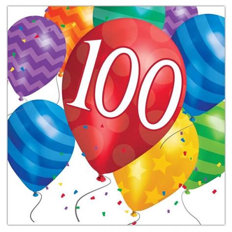 100th Birthday Balloons Clipart 10 Free Cliparts Download Images On