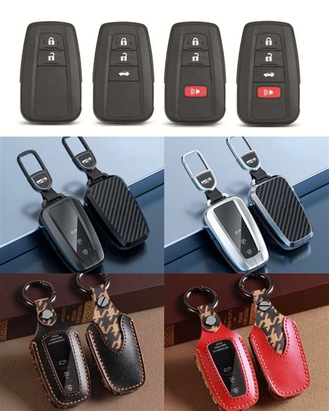 Предпазен калъф за ключ Toyota CHR C-HR Prius Camry Corolla RAV4 гр ...