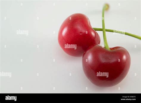 cherries close   res stock photography  images alamy