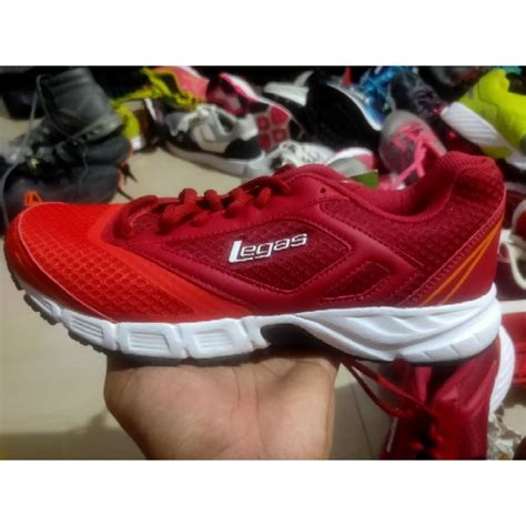 Jual Sepatu Running Legas Rapid X La Size Red Shopee Indonesia