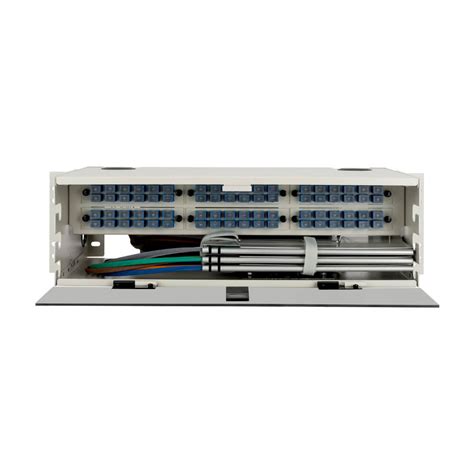 U Splice And Termination Fiber Optic Interconnect Rack Mount Enclosure