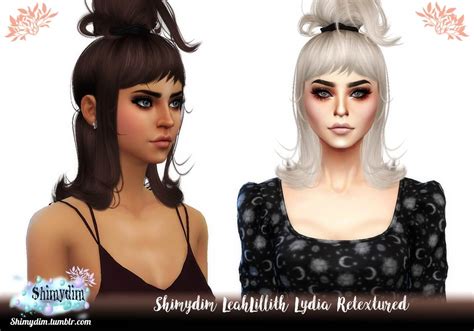 Leahlillith Lydia Hair Retexture The Sims Book