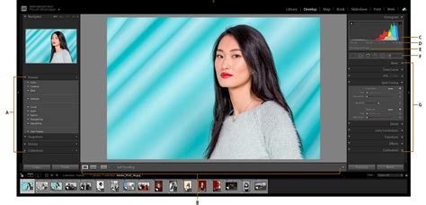 Редактирование фотографий в модуле «Разработка» в Lightroom Classic