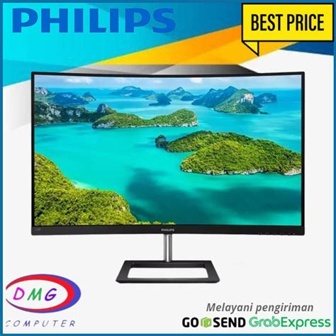 Jual Monitor Led Philips E Ca Va K Curved Hdmi Dp Vesa Speaker