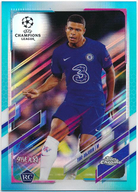 Tino Anjorin 2020 21 Topps Chrome X Steve Aoki UEFA Champions League RC