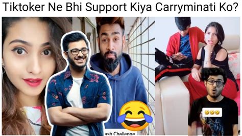 Carryminati To Kaise Hai Aap Log 😂 Naya Drama Youtube Vs Tiktok