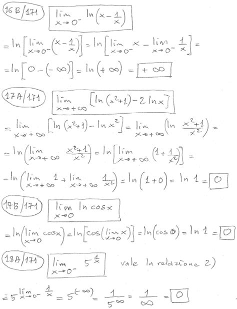 Limite Delle Funzioni Composte Esercizi Risolti Di Matematica