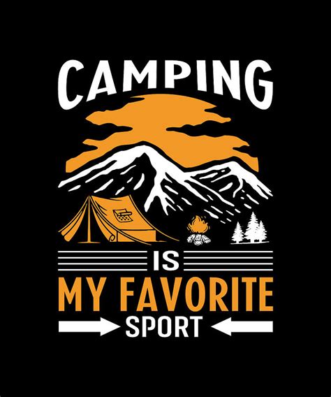 Camping Is My Favorite Sport 2 Digital Art By Alberto Rodriguez Fine