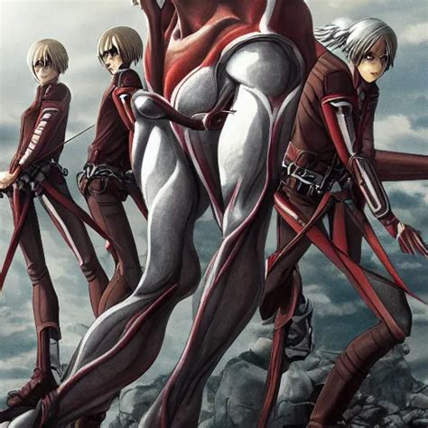 Titans From Attack On Titan Concept Art Detailed Stable Diffusion