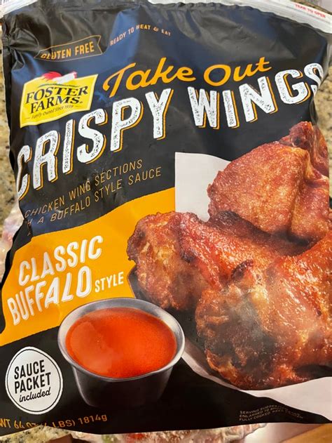 Foster Farms Take Out Crispy Chicken Wings Now Gf Rceliac