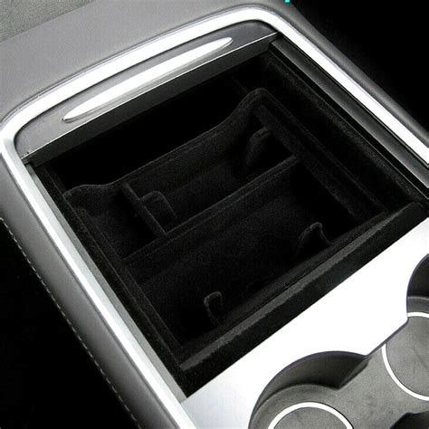 2021 2025 Tesla Model Y And Model 3 Center Console Tray Organizer