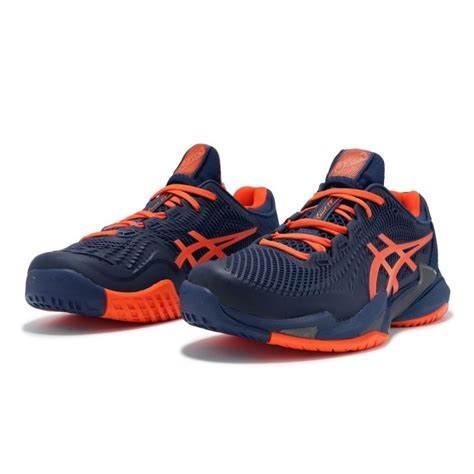 Asics รองเท้าเทนนิสผู้ชาย Court Ff 3 Blue Expansekoi 1041a370 401