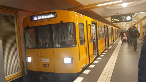 U Bahn Berlin Mitfahrt Im Braunen F Auf Der U Von Kurt Schumacher