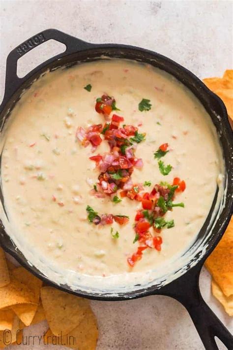 Easy White Queso Dip Recipe No Velveeta Curry Trail