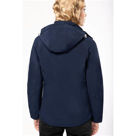 Kariban Veste Softshell Capuche Amovible Femme