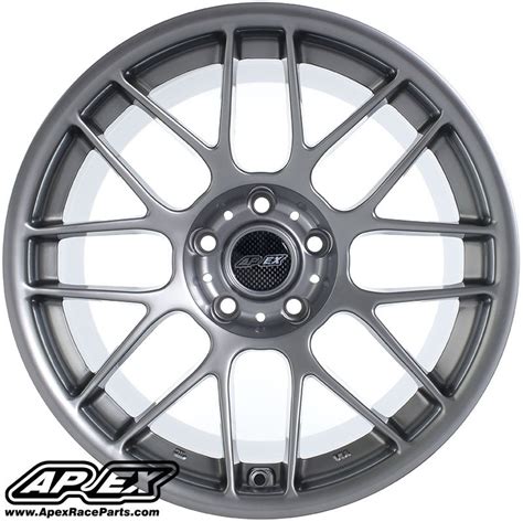 Arc8179et30hbk Apex Arc 8 17x9 Et30 Hyper Black Concave Wheel 1655lbs Turner Motorsport