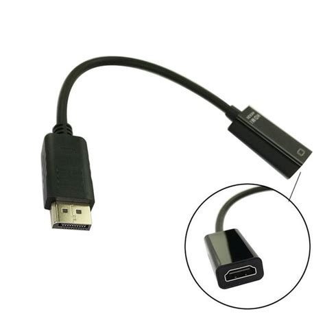 Zaroyeax Displayport Mini Dp Male To Hdmi Active Adapter Supports