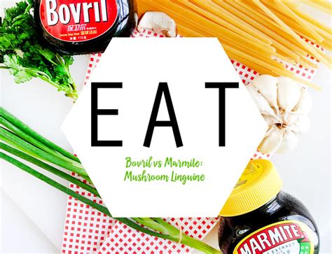 Eat // Bovril vs Marmite Showdown: Mushroom Linguine - honey&gazelle ...