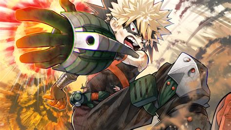 X Resolution My Hero Academia Hd Katsuki Bakugou Art P