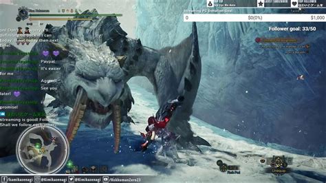 MHW Iceborne Barioth Hunt Gameplay YouTube