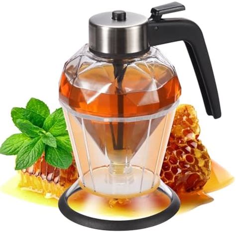 Amazon Honey Dispenser Jar Drip Proof Maple Syrup Dispenser