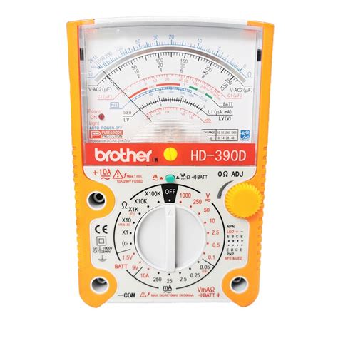 Brother HD 470A 390A 390C 390D Analog Multimeter H Grandado