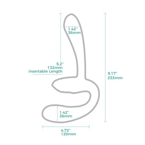 SAPPHI Multi Functional Rechargeable Vibrating Double Dildo Three