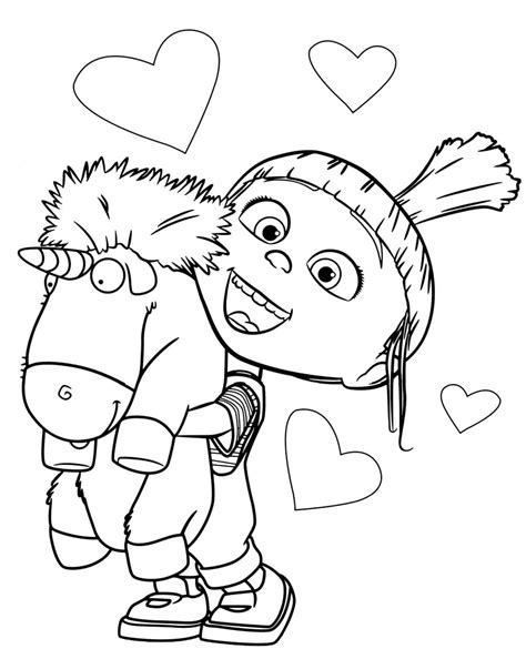 Dibujos Para Colorear De Gru Mi Villano Favorito Wonder Day