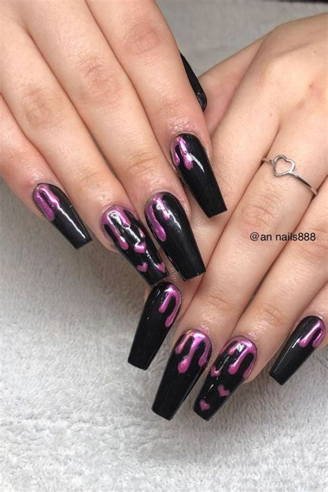 40 Best Halloween Coffin Nails Ideas You’ll Actually Want to Wear ...