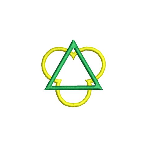 Symbol for Trinity | Symbol Digitized Embroidery Design | e4Hats ...