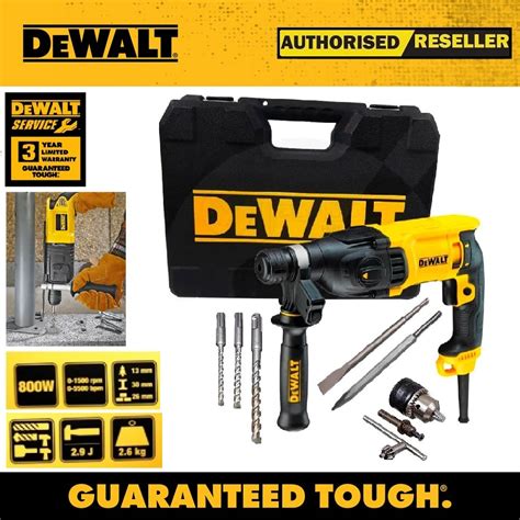 Dewalt D25133k 800w 3 Mode Sds Plus Rotary Hammer Heavy Duty Free T As Advertising