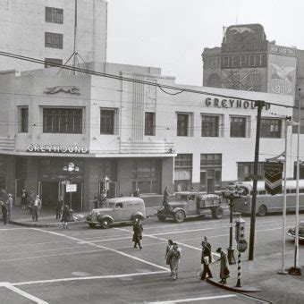 Greyhound Terminal, Los Angeles - Flashbak