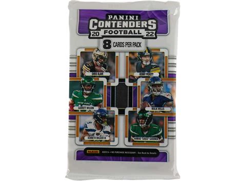 2022 Panini Contenders Football Retail Pack Da Card World