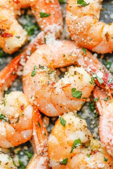 Garlic Parmesan Roasted Shrimp Damn Delicious Recipe Recipes