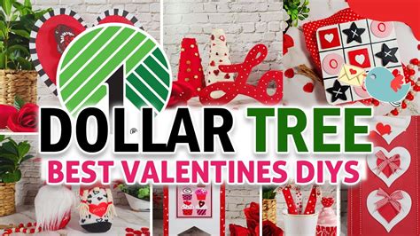 DOLLAR TREE TOP 16 VALENTINES DAY DIYS 2023 Valentines Decor 2023