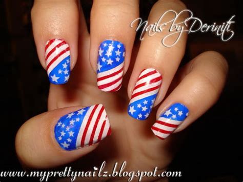 30 American Flag Inspired Stripes And Stars Nail Ideas And Tutorials