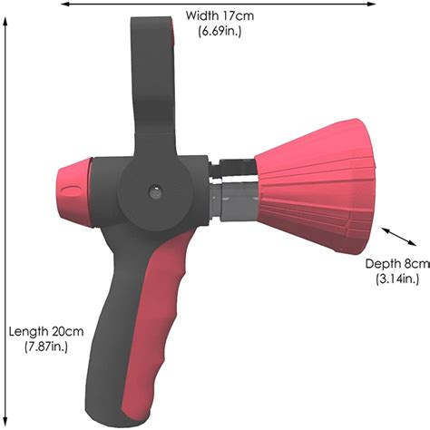 Inch High Pressure Car Wash Firemen Style Gun Sprayer Heavy Duty