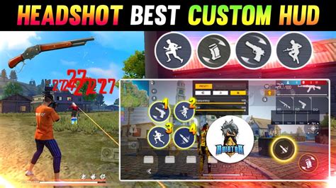 Auto Headshot 3 Finger Custom Hud Best 3 Finger Custom Hud Free