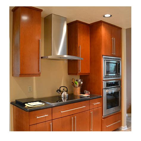 Easy Installed Shaker Kitchen Cabinets Solid Wood Factory Directly For