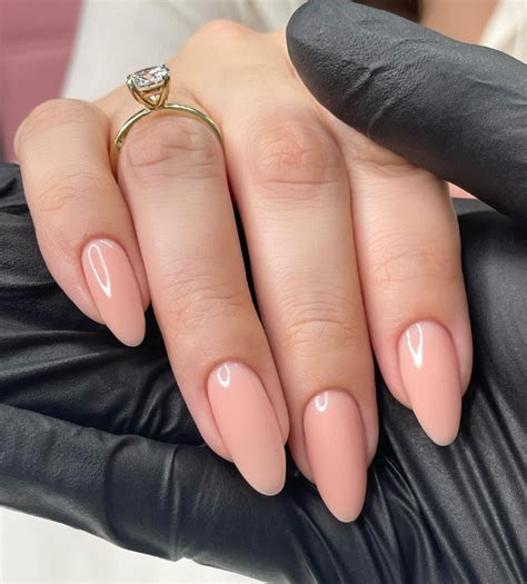 25 Cute Nude Almond Nails To Try Now Fashion And Finger Tips