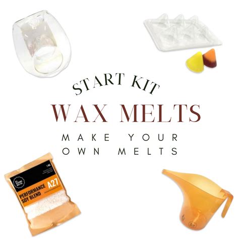 Starter Kit Make Your Own Wax Melts Antwerp Luxury Candle Supplies