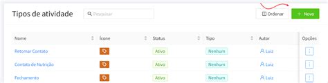 Como Criar Tipos De Atividades Atendare Help Center