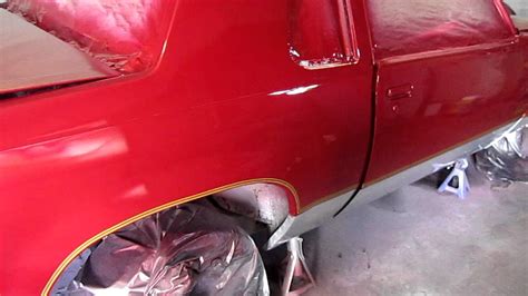 Custom Painted 1983 Cutlass Red And Gold 442 Youtube