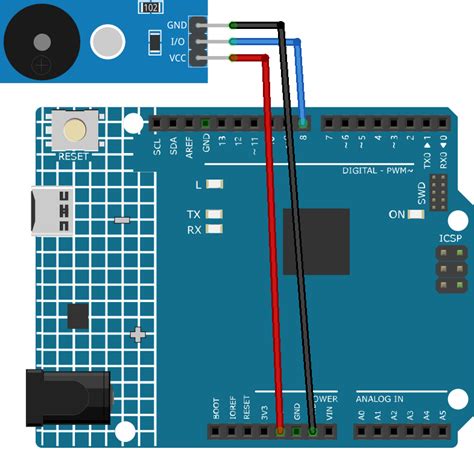 Passive Buzzer Module SunFounder Ultimate Sensor Kit Documentation