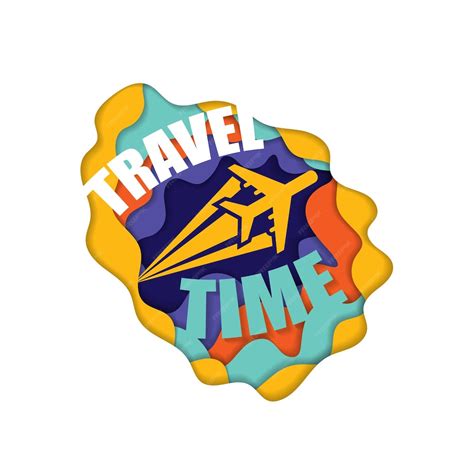 Premium Vector Cut Paper Travel Wallpaper