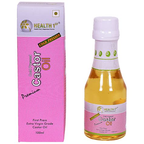 Buy Health 1st Cold Pressed Castor Oil 100 Ml Online At Best Price Of