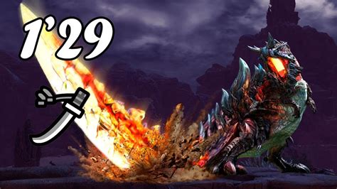 MHW Iceborne Glavenus Long Sword 1 29 YouTube