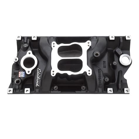 Edelbrock 21163 Performer Vortec Intake Manifold Black Chevy 57l